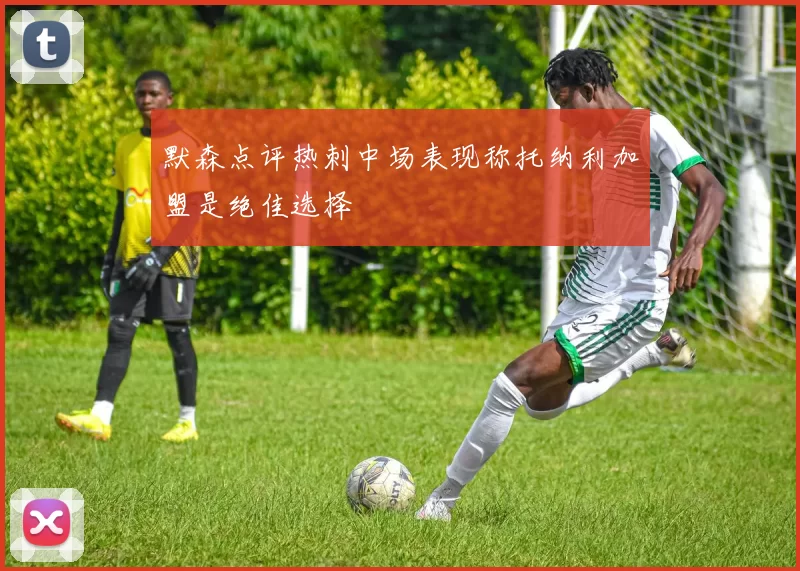 默森点评热刺中场表现称托纳利加盟是绝佳选择